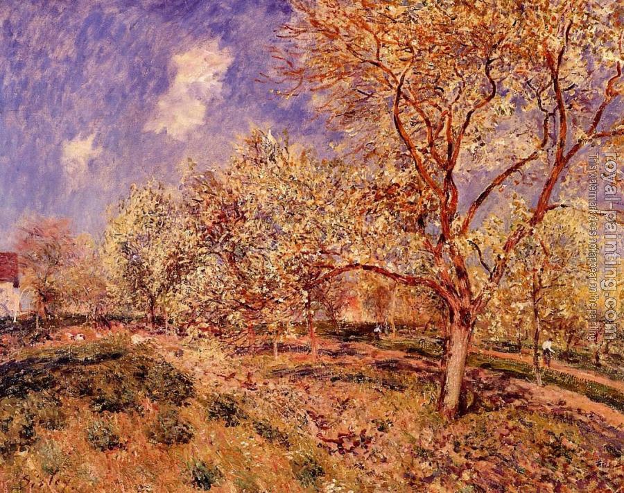 Alfred Sisley : Spring at Veneux